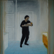 in der Küche 2 - 60 x 70 cm